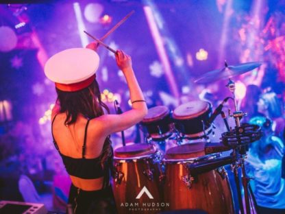 Percussion Drums Wedding Entertainment Party Bongos DJ Scene My Event
