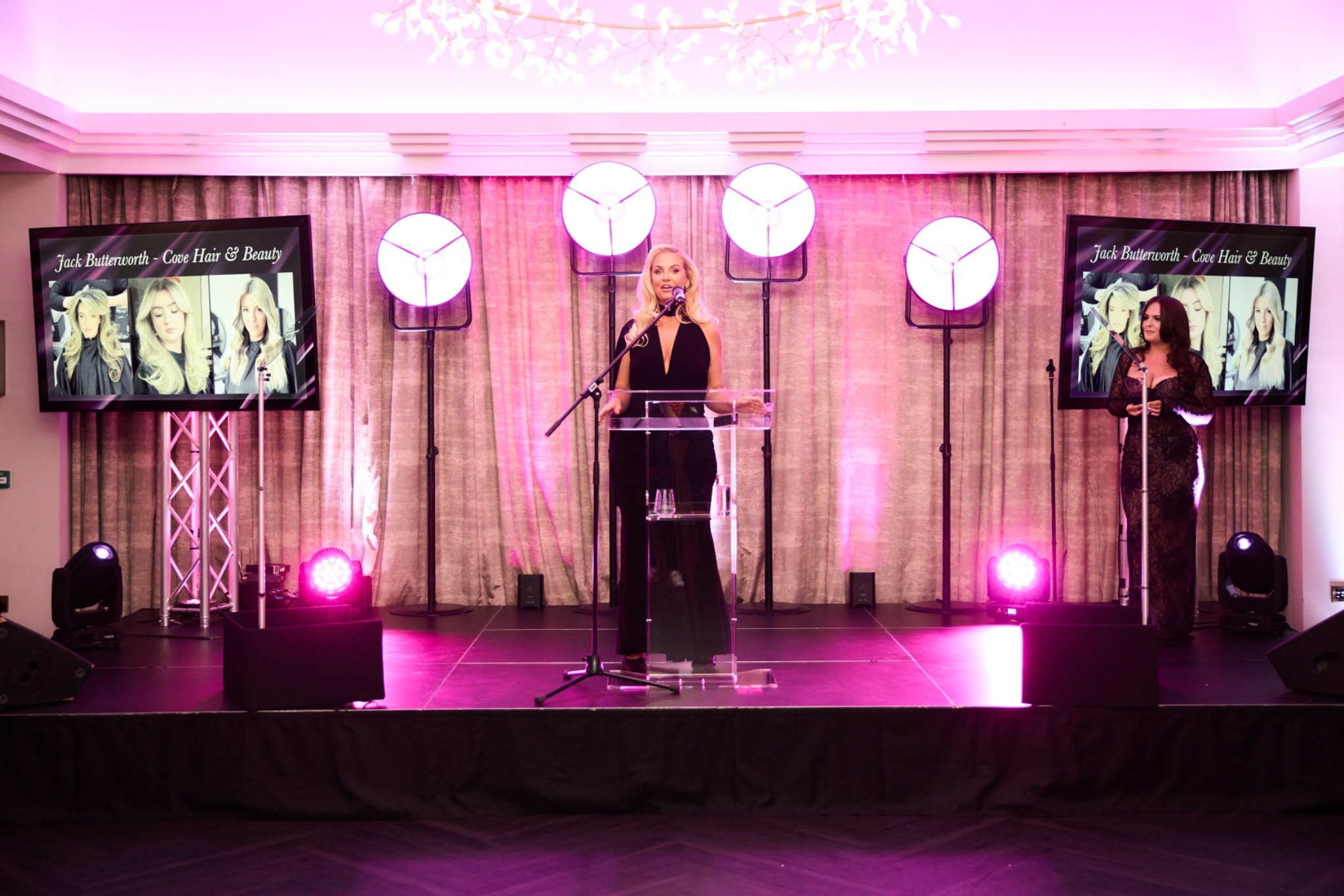Josie Gibson Hosting The Awards at The Neal & Wolf Annual Awards at Crow Wood Hotel